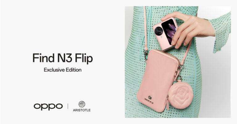 OPPO ปล่อยคอลเลกชันพิเศษ OPPO Find N3 Flip | Aristotle ถูกใจสายแฟ ตอบโจทย์ไลฟ์สไตล์ยุคใหม่!