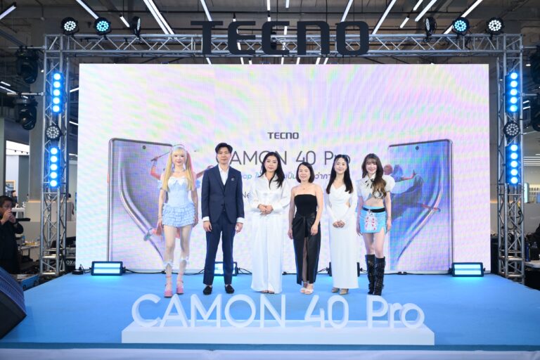 TECNO CAMON 40 Pro สมาร์ทโฟนสุดคุ้มเพียง 6,999 บาท!