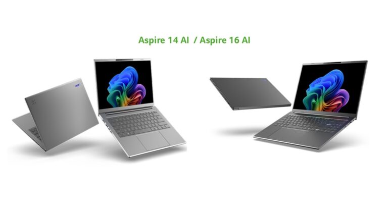 Acer ขยายไลน์ผลิตภัณฑ์ Aspire AI Series ด้วย Copilot+ PC รุ่นใหม่ 6 รุ่น