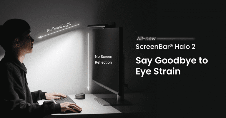 BenQ เปิดตัว ScreenBar® Halo 2: โคมไฟแขวนจอเรือธงดีไซน์แห่งอนาคต  ดีไซน์ล้ำ ฟีเจอร์อัจฉริยะยกระดับมาตรฐานความสบายตา สำหรับมืออาชีพที่ต้องทำงานในที่มืด