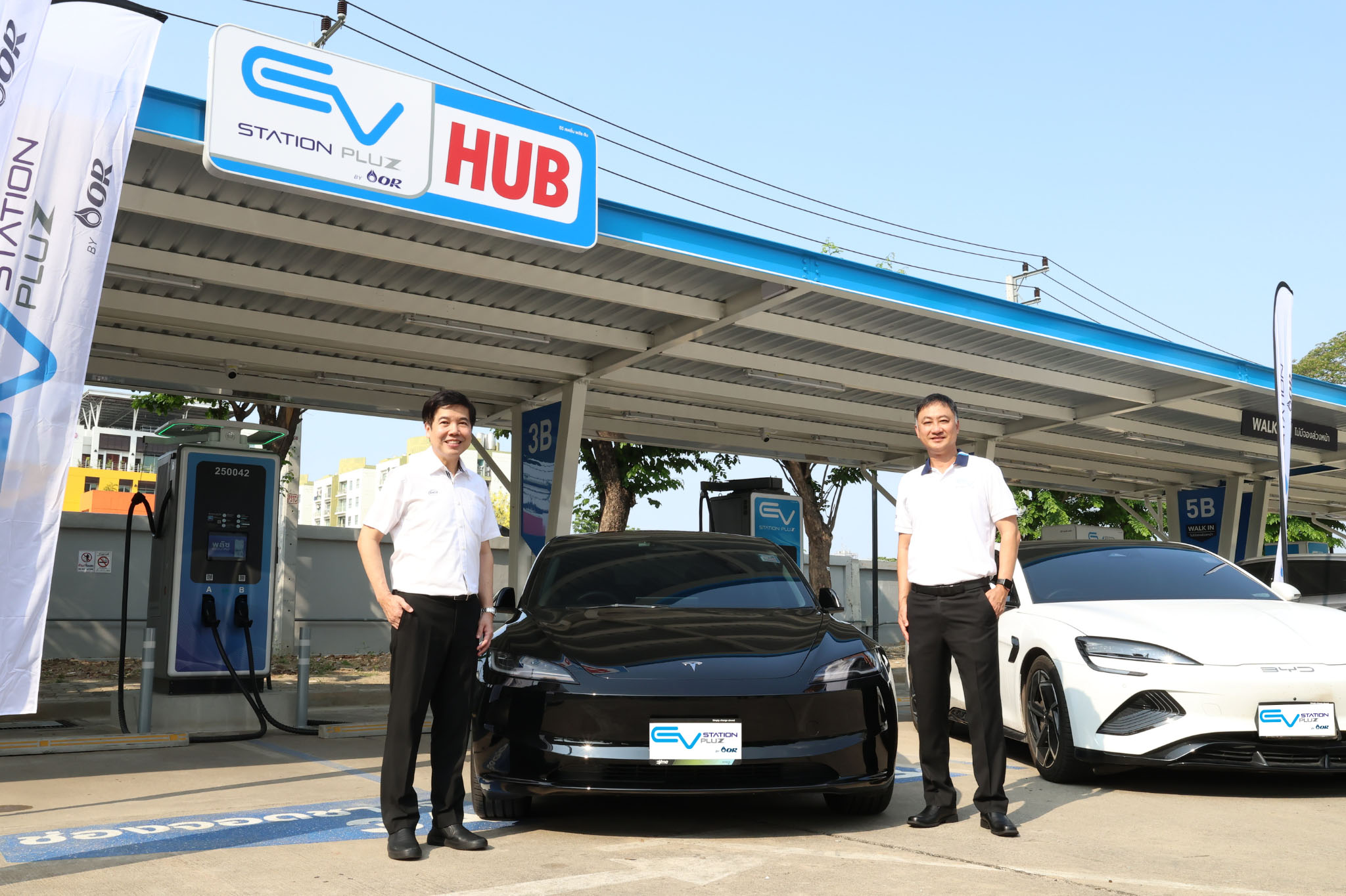 EnCo ผนึก OR เปิด EV Station PluZ ณ EnCo Terminal เปิดตัวจุดชาร์จกำลังไฟฟ้ารวม 1,300 kW