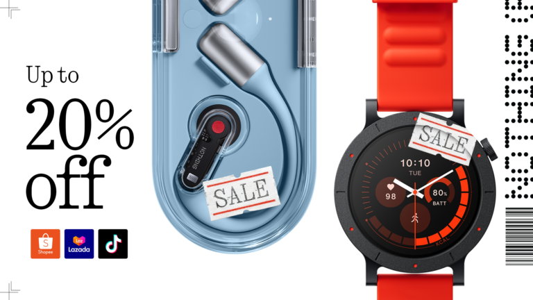 ‘Nothing’ ส่ง Ear (open) และ Watch 3 Pro 2 ผลิตภัณฑ์สุดเท่สำหรับสายแอคทีฟ ต้อนรับ Mid-Month Sale พร้อมส่วนลดสูงสุด 20%