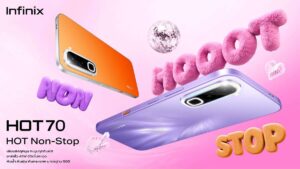 Infinix เปิดตัว HOT 70 ชาร์จไว ทนทาน พร้อมลุยทุกสถานการณ์