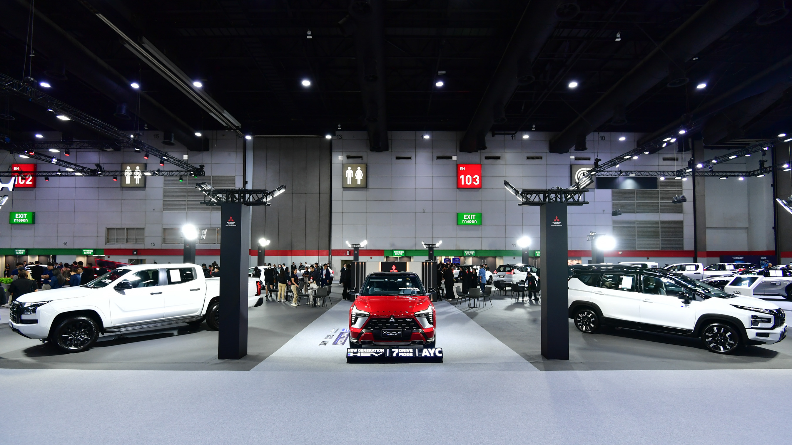 มิตซูบิชิ ขนทัพ XFORCE HEV และ แอททราจ ใหม่ อวดโฉมในงาน Fast Auto Show Thailand 2026